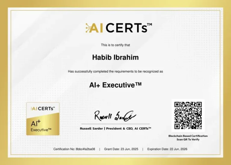 Habib Ibrahim - AI Executive