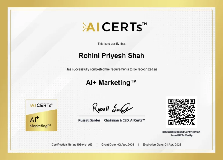 Rohini Shah - AI Marketing